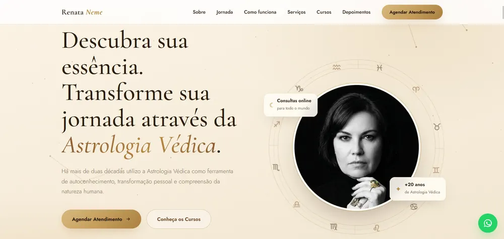 Site da Renata Neme — Astrologia Védica
